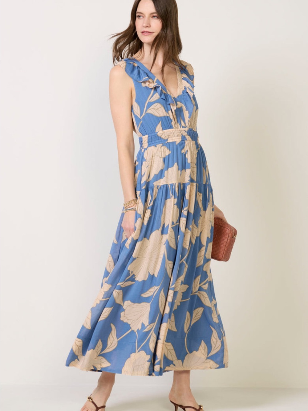 Z Supply Malene Bloom Floral Maxi Dress